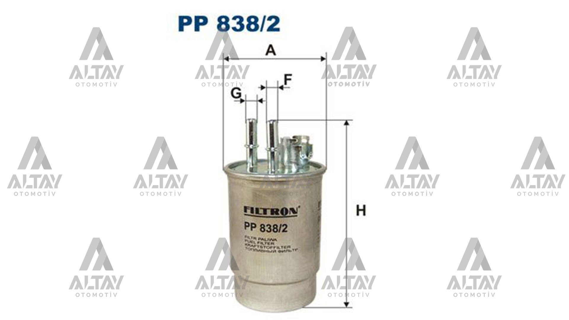 Ford Connect Yakıt Filtresi 2002-2013 . Tdcı OEM 2S419155CB
